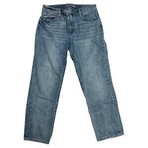 Joe's Jeans Women’s 28 Larsa Mid-Rise Tomboy Slim Medium Wash Denim